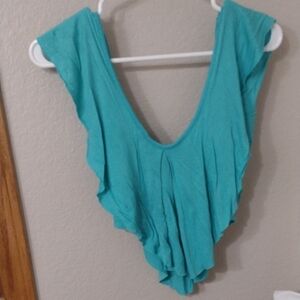 Teal Women's Sleeveless Top